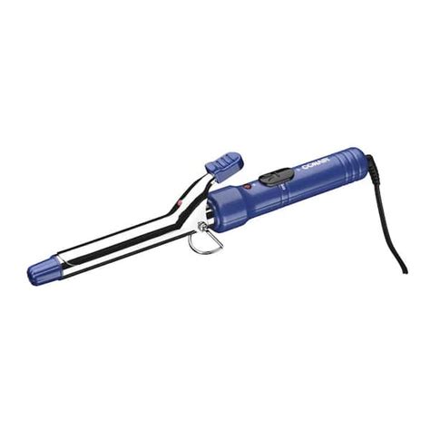 blue conair curling iron